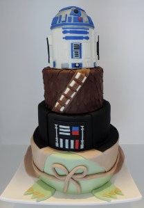 star wars cake
