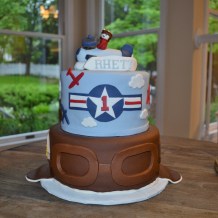 airplane cake
