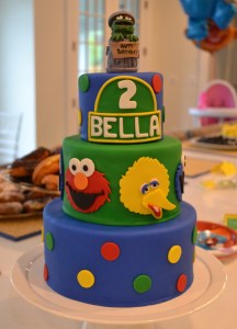 sesame street cake